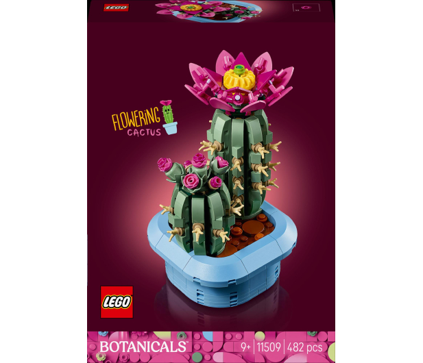 LEGO BOTANICALS 11509 Kwitnący kaktus - 1473413 - zdjęcie
